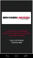 Ben Cohen Lawyers Accident App Affiche