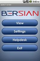 Bersian Sales Tracker plakat