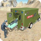 US Army Ambulance 3D Rescue Game Simulator icône