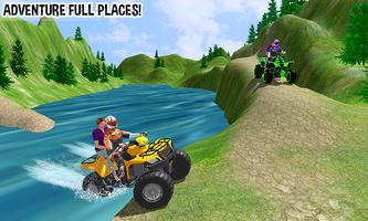 Quad Bike ATV Games Offroad Mania Poster