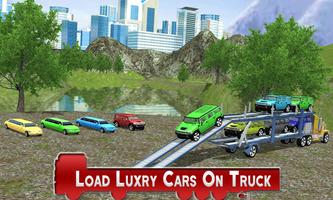Car Transporter Truck Games 2018 تصوير الشاشة 3