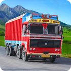 Camiones de carga india domesticados: camión indio icono