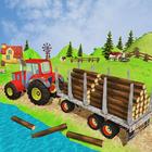 Tractor farming Cargo Games Transport 3D icône