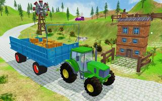 Tractor farming Cargo Games Transport 3D Affiche