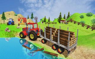 Tractor farming Cargo Games Transport 3D capture d'écran 1