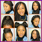 Braided Hair Style Women icône