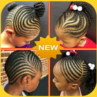 Hairstyle for Child - Braids icône