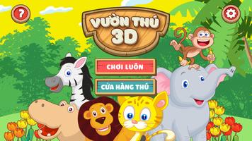 Funny Zoo 3D Affiche