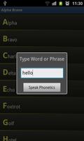 Alpha Bravo Phonetic Alphabet screenshot 2