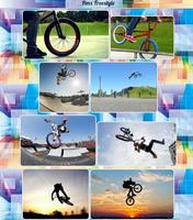 BMX حرة الملصق