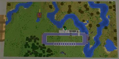 Map Boat Racing Minecraft capture d'écran 1