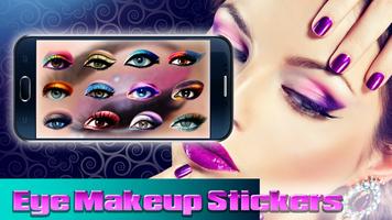 Makeup Photo Stickers capture d'écran 1