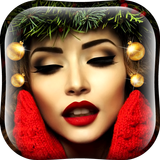 New Year Makeup Camera Editor biểu tượng
