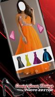 Evening Gowns Designs - Dress up Photo Editor capture d'écran 3