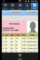 BP Monitor capture d'écran 2