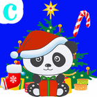 Merry Christmas Panda Adventure icône