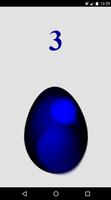 Crack the blue angry bird egg imagem de tela 1