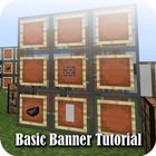 Map Basic Banner Tutorial Minecraft icône