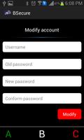 برنامه‌نما BSecure عکس از صفحه