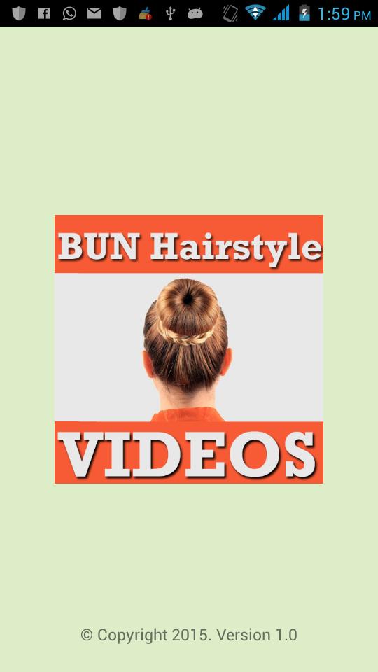 Bun Hairstyles Step Videos For Android Apk Download