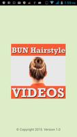 BUN Hairstyles Step VIDEOs Affiche