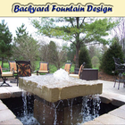 Backyard Fountain Design icône