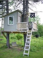 3 Schermata Backyard Treehouse Design