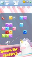 UNICORN SMASH - Candy brick breaker ballz الملصق