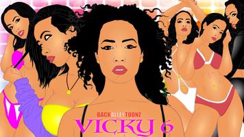 پوستر Sexy Vickie6 toon Pinups