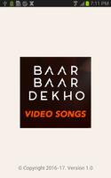 Baar Baar Dekho Video Songs poster