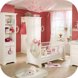 Baby-Schlafzimmer Entwurf Zeichen