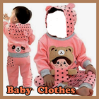 Roupas de bebê ícone