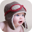 bebê crochet chapéu APK
