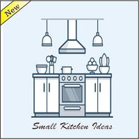 Small Kitchen Ideas 포스터