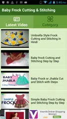 Baby Frock Cutting & Stitching APK download