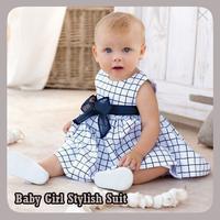 Baby GirlStylish Suit Affiche