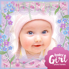Baby Girl Photo Frames biểu tượng