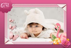 Baby Girl Photo Frames 스크린샷 3