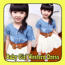 Baby Girl Western Dress aplikacja