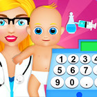 baby hospital cash register game icône