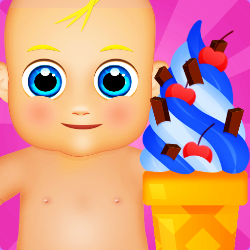 Baby Ice Cream Machine Maker Game