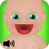 baby laughing sound icon