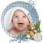 Baby Photo Editor Frames Free ไอคอน