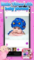 Baby Photo Slideshow Maker Affiche