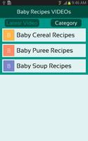 Baby Recipes VIDEOs imagem de tela 2