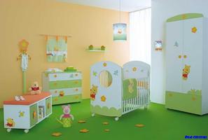 Baby Room Decoration Design Affiche