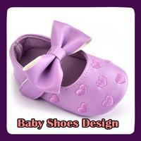 Baby Shoes Design Affiche