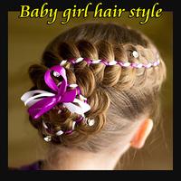 Baby girl hair style Affiche