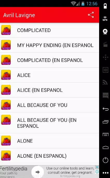 Descarga de APK de Avril Lavigne - Complicated para Android