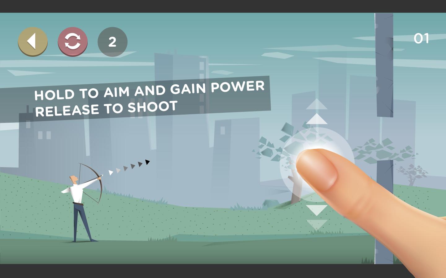 Aim hold. Power released
